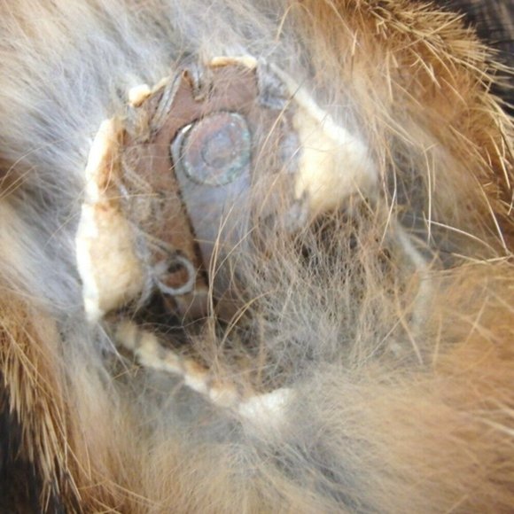 Fur coat Top jacket outerwear Fur Ladies 42 - Picture 5 of 5